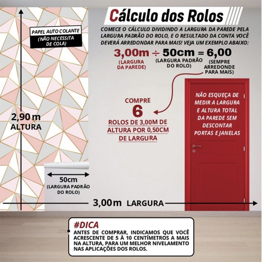 Papel de Parede Geométrico Triângulo...