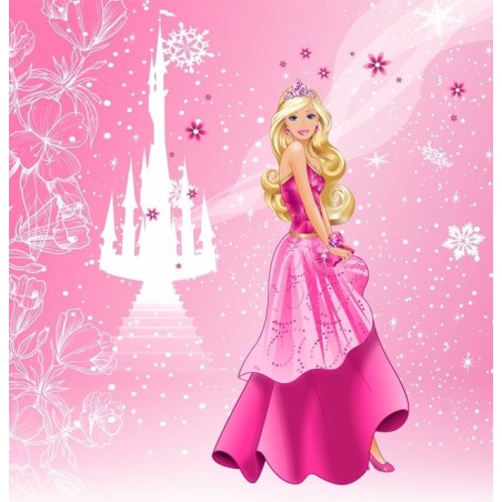 Papel de Parede Foto Mural Infantil Barbie Princesa Ate 6x sem juros