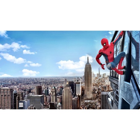 Papel De Parede Foto Mural Filme Homem Aranha Na Torre Dos Vingadores