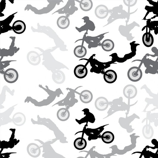 Papel de Parede Baby Motocross